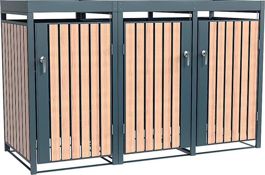 WESTMANN Mülltonnenbox Planta, Platz für 3 günstig online kaufen