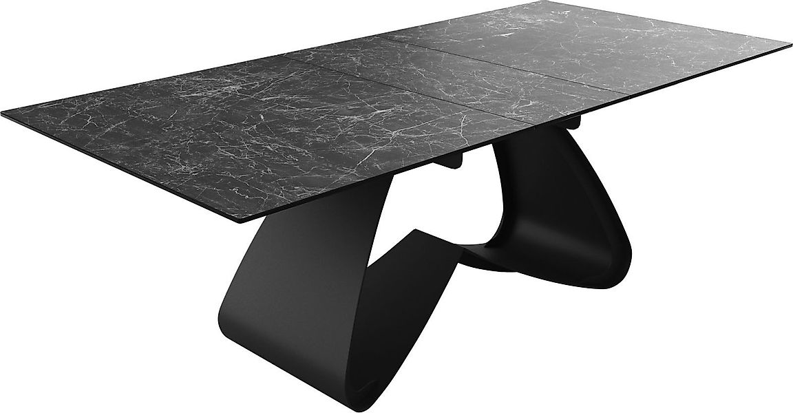 DELIFE Esstisch Edge, Keramik Laminam®Nero Greco günstig online kaufen