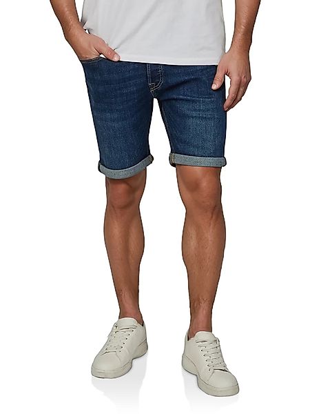 Jack & Jones Jeans Shorts Herren Stretch Kurz Regular Fit JJIRICK günstig online kaufen