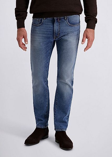 Pierre Cardin Stretch-Jeans Laval mit Dornschlaufe zum Fixieren der Gürtels günstig online kaufen
