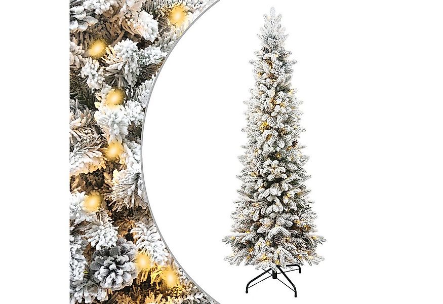 Gotoll Künstlicher Weihnachtsbaum XM060-61 180/210cm mit Beleuchtung,schnee günstig online kaufen