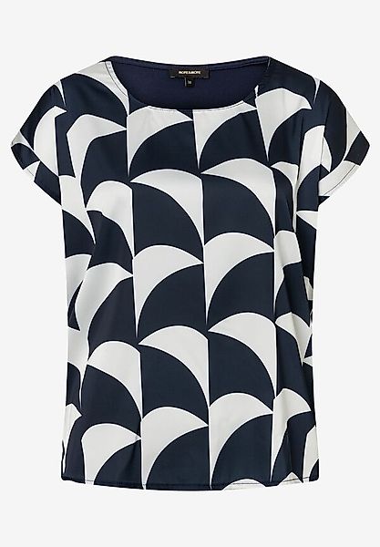 MORE&MORE Kurzarmshirt Blusenshirt günstig online kaufen