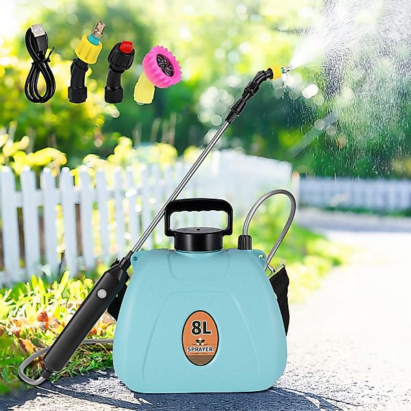 BlingBin Akku-Drucksprühgerät Elektrischer Pflanzensprüher, Gartenspritze, günstig online kaufen