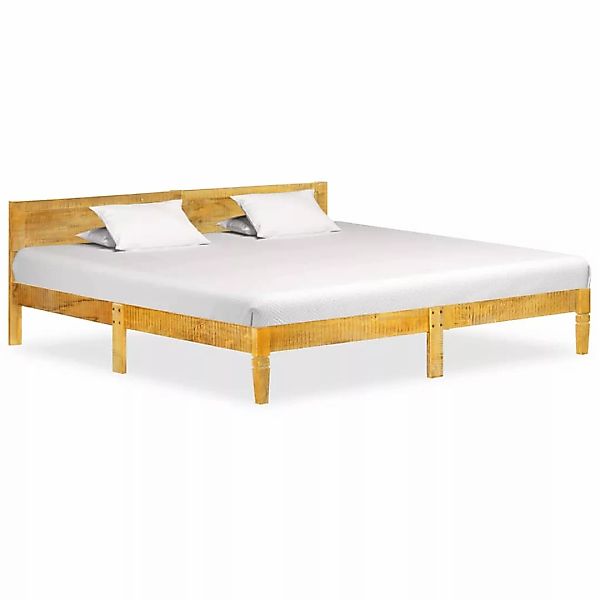 Bettgestell Mango Massivholz 200 Cm günstig online kaufen