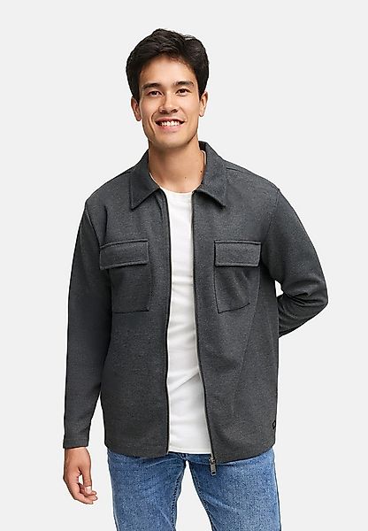 Indicode Langarmhemd Herren INNello Zip Herrenhemd Langarm Lässiges Hemd mi günstig online kaufen