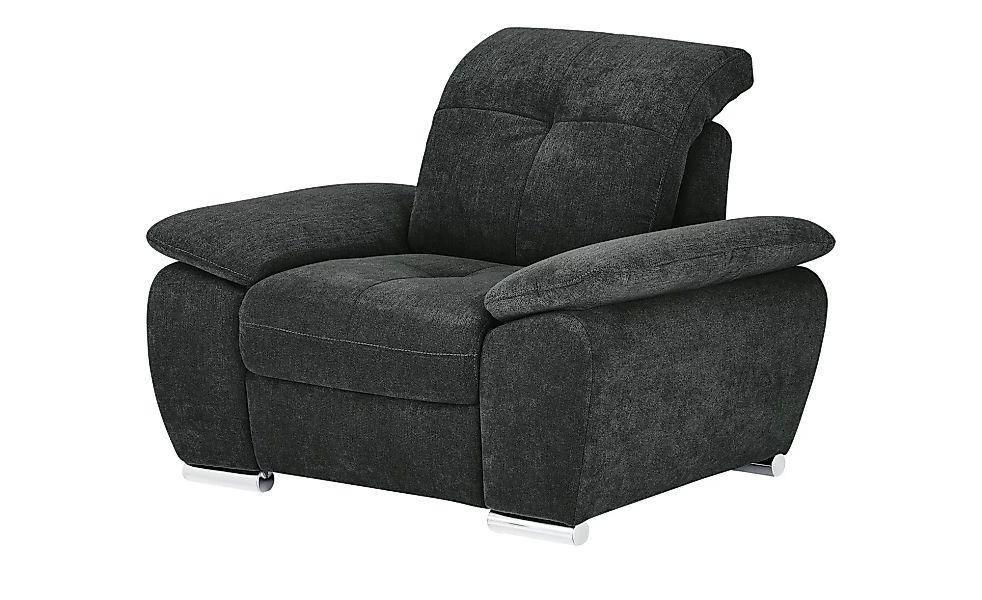 Sessel - schwarz - 108 cm - 89 cm - 104 cm - Polstermöbel > Sessel > Polste günstig online kaufen
