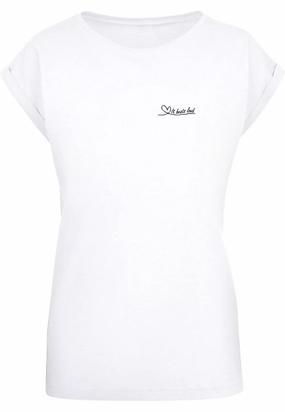 Merchcode T-Shirt "Merchcode Damen Ladies It Beats Loud Extended Shoulder T günstig online kaufen