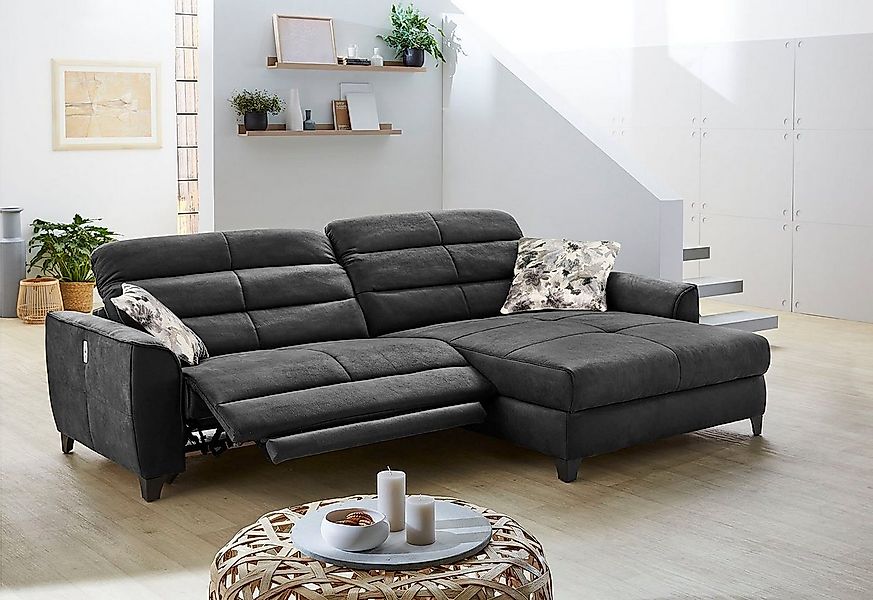 Jockenhöfer Gruppe Ecksofa Double One L-Form, B: 288cm, mit 2x 120cm breite günstig online kaufen