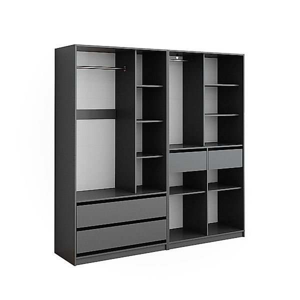 Vicco Kleiderschrank Elmo, Anthrazit, 100 x günstig online kaufen
