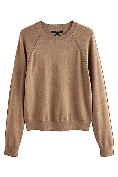 Next Rundhalspullover Weicher Strickpullover, Kurzgröße (1-tlg) günstig online kaufen