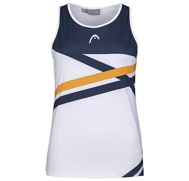 Head Tanktop Tennis-Tank Top Performance weiss/dunkelblau/orange Damen günstig online kaufen