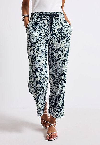 STREET ONE Stoffhose "Style Emee", mit elastischem Bund und Tunnelzug, mit günstig online kaufen