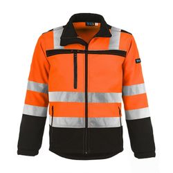 TMG International Softshelljacke Warnschutzjacke Arbeitsjacke Nightreflex günstig online kaufen