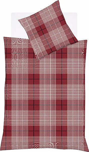 fleuresse Bettwäsche »Lech 4112« 3 Stk. tlg. Edelflanell, Baumwolle, in Gr. günstig online kaufen