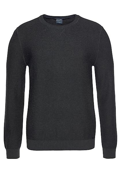 OLYMP Rundhalspullover OLYMP Strick Casual mit günstig online kaufen