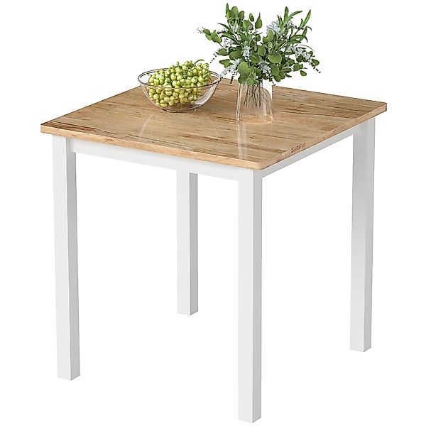 HOMCOM Esstisch 69 x 69 cm Küchentisch für 2-4 Personen Esszimmertisch Klei günstig online kaufen