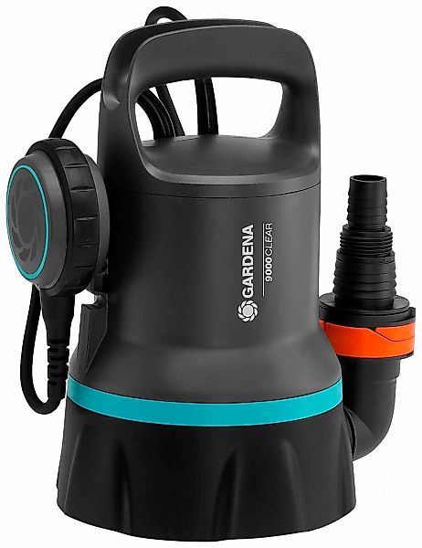 GARDENA Klarwasserpumpe "Tauchpumpe 9000, 9030-20", 9000 l/h max. Fördermen günstig online kaufen