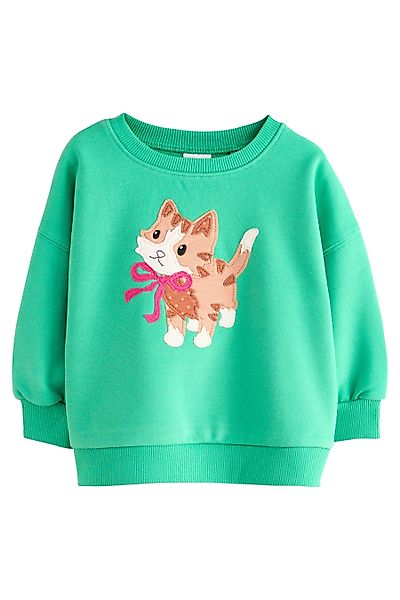 Next Sweater Sweatshirt mit Rundhalsausschnitt (1-tlg) günstig online kaufen