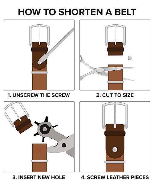 COLOGNEBELT Ledergürtel Hüftgürtel, Damengürtel, Taillengürtel, MADE IN GER günstig online kaufen