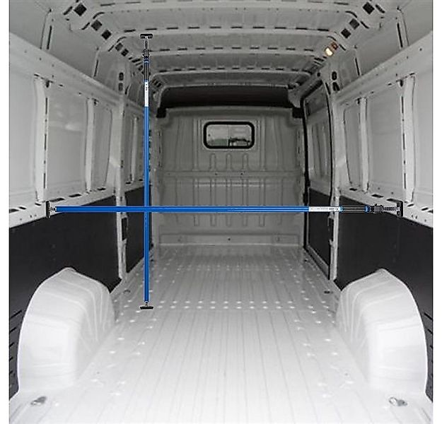 ALLEGRA Stützelement Ladungssicherung aus Stahl 160 - 290 cm (blau) AB-290, günstig online kaufen