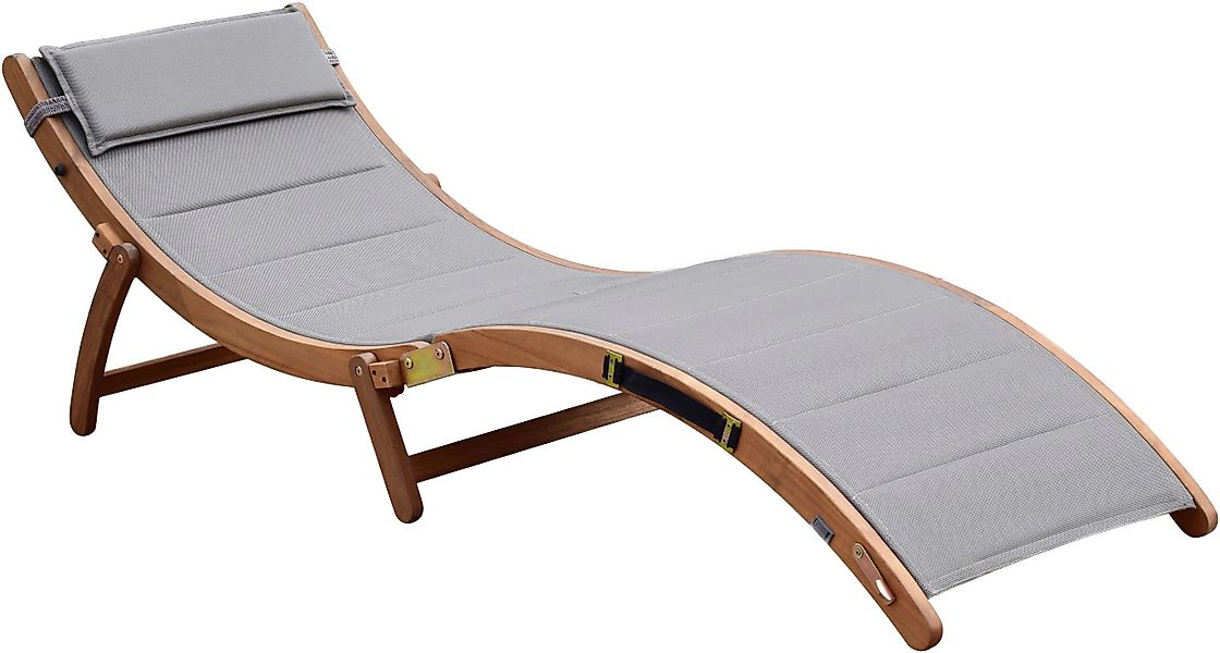 MERXX Gartenliege »Falesia«, 1 St., zusammenklappbar günstig online kaufen