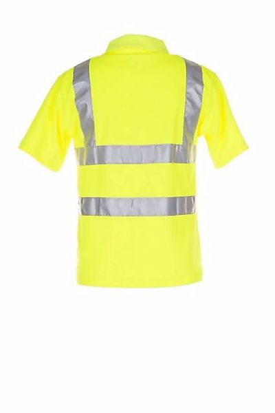 Planam T-Shirt Poloshirt Warnschutz uni gelb Größe M (1-tlg) günstig online kaufen