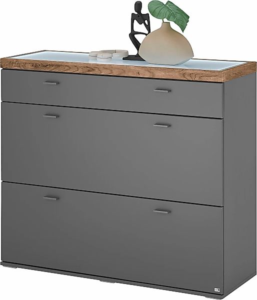 set one by Musterring Sideboard "Lancaster Dielen" inklusive LED-Beleuchtun günstig online kaufen