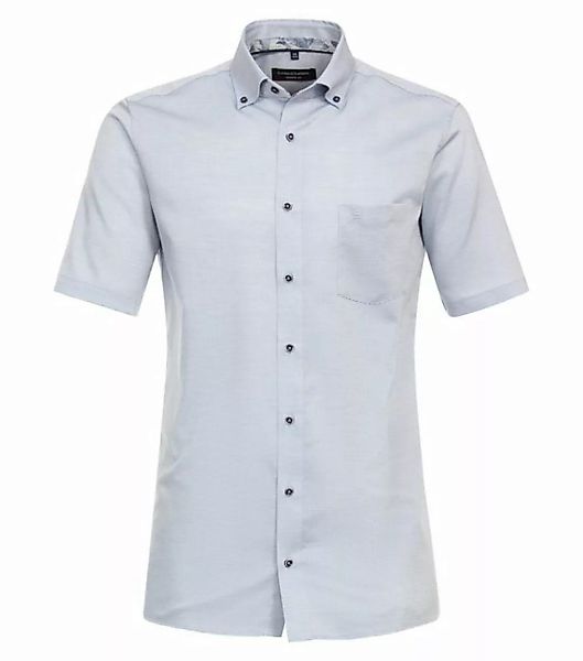 CASAMODA Businesshemd Kurzarmhemd - Modern Fit - Button-Down - Print - Hell günstig online kaufen
