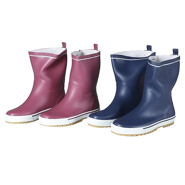 Home4Living Damen Gummistiefel Blau/Flieder – Wasserdichte günstig online kaufen