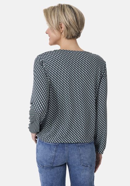 STOOKER WOMEN Langarmshirt "CALLA Print Langarmshirt" Regular Fit Blusen-Sh günstig online kaufen