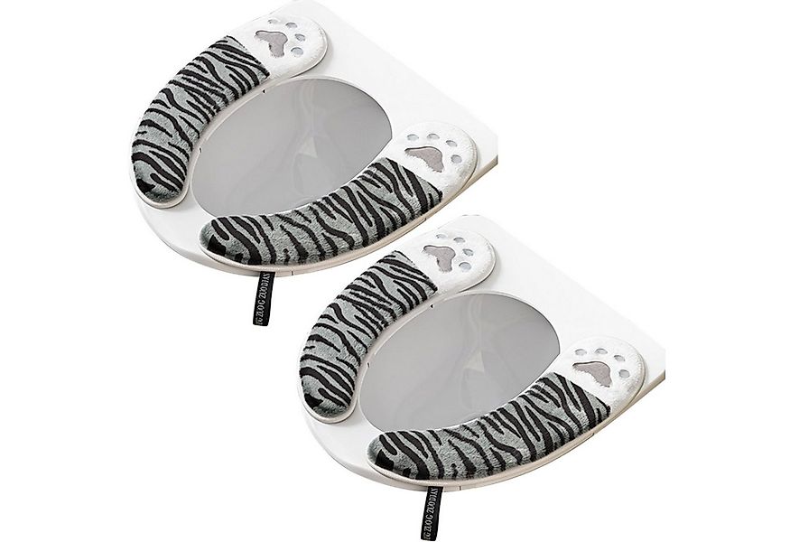 Refttenw WC-Deckelbezug 2 Paar Universal Toilettensitzbezug Selbstklebende günstig online kaufen
