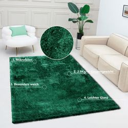 Bruno Banani Teppich "Dana Teppich, besonders weich und kuschelig, Kundenli günstig online kaufen