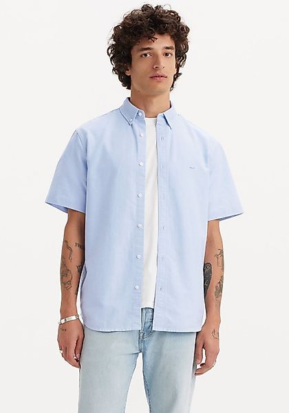 Levi's® Kurzarmhemd SS AUTHENTIC BUTTON DOWN mit kleiner Logostickerei auf günstig online kaufen