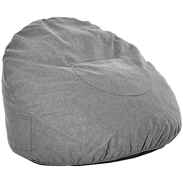 HOMCOM Sitzsack Aufblasbares Sofa mit 2 Seitentaschen günstig online kaufen