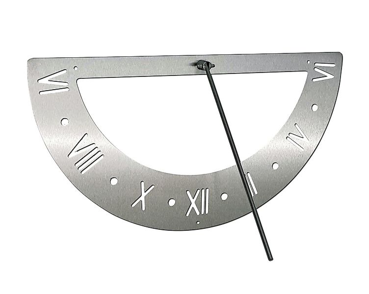 DanDiBo Gartenfigur Sonnenuhr Edelstahl für die Wand 70 cm Rostfrei 96206 A günstig online kaufen