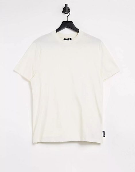 ASOS – Unrvlld Spply – Bio-T-Shirt mit Rundhalsausschnitt in Beige-Neutral günstig online kaufen