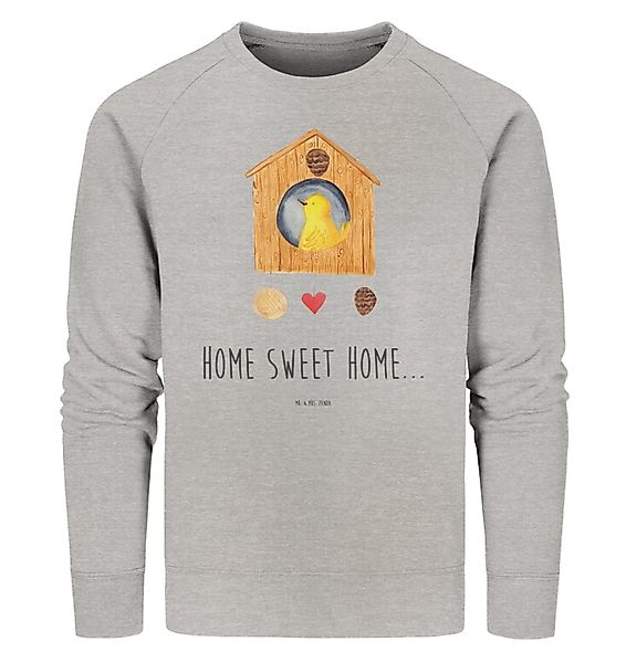 Mr. & Mrs. Panda Longpullover Größe XXL Vogelhaus Home - Heather Grey - Ges günstig online kaufen