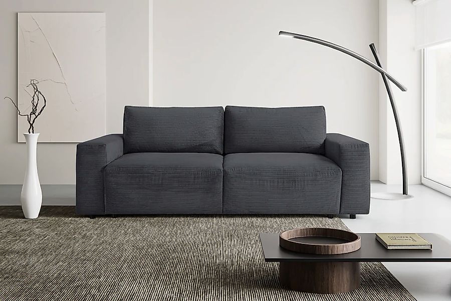 WERK2 Schlafsofa "Lima, inkl. Bettkasten, bequem, Mega Sofa: Breite 245 cm" günstig online kaufen