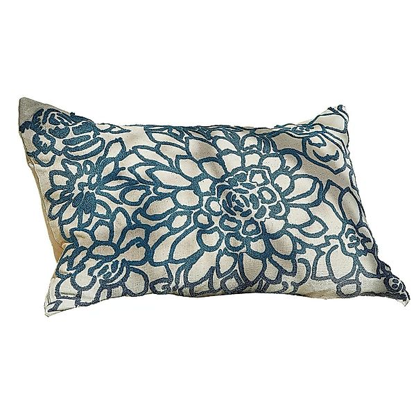 Mirabeau Kissenhülle Kissenhülle Jacje blau/creme, (1 günstig online kaufen