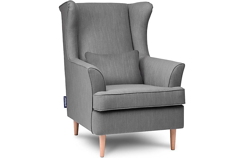 KONSIMO® Ohrensessel STRALIS Sessel, zeitloses Design günstig online kaufen