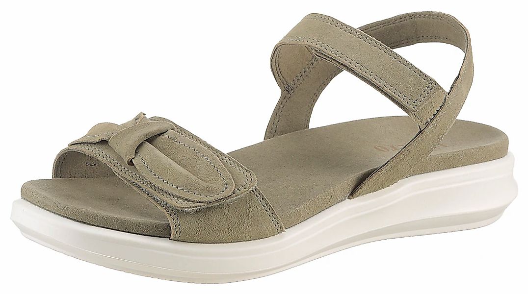Legero Sandale "ELLA", Plateausandale, Komfortschuh mit praktischen Klettve günstig online kaufen