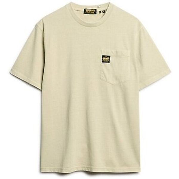 Superdry  T-Shirt T-shirt à poche et surpiqûre contrastée günstig online kaufen