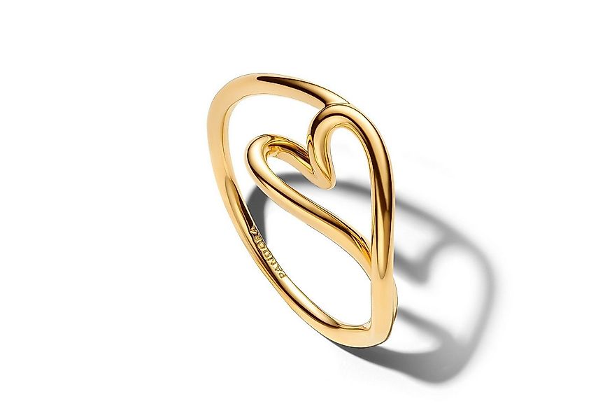 Pandora Fingerring Damenring Herz Klein Goldfarben günstig online kaufen