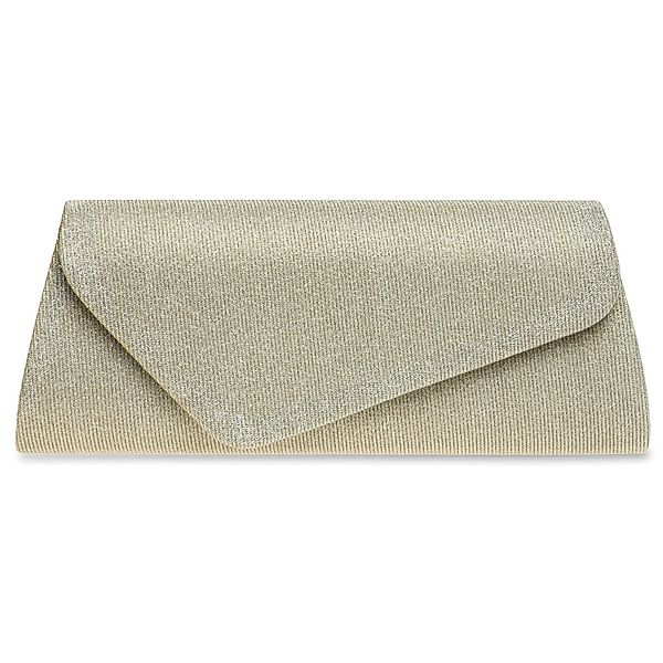 Caspar Clutch TA394 elegante Damen Glitzer günstig online kaufen