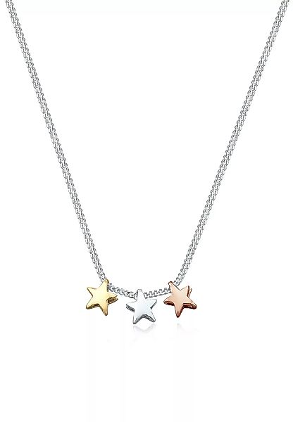 Elli Kette mit Anhänger "Drei Sterne Astro Look Basic 925 Sterling Silber" günstig online kaufen