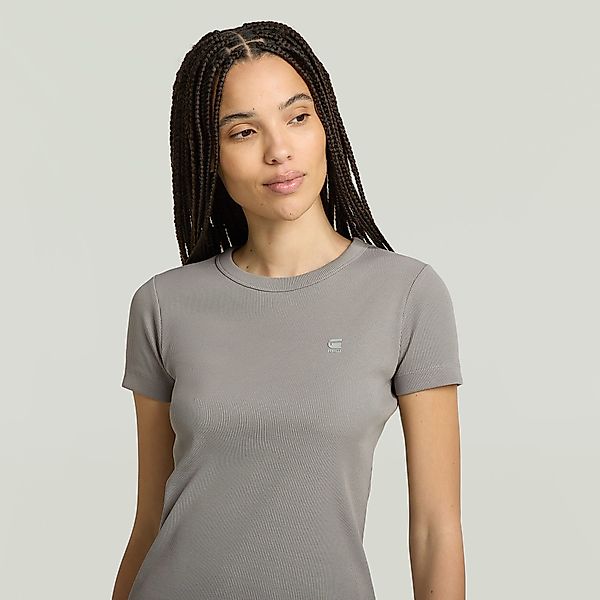 G-STAR T-Shirt Rib Cap Sleeve aus günstig online kaufen