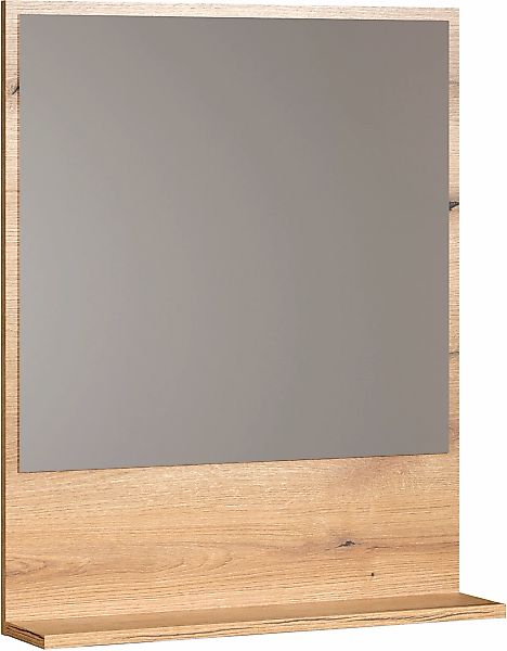 welltime Badspiegel "Amrum", Wandspiegel mit Ablage - (B/T/H) wahlweise 60 günstig online kaufen