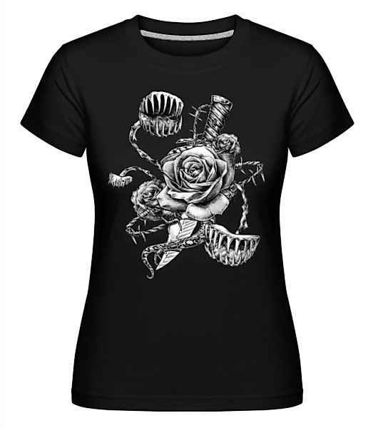 Fleischfressende Rosen · Shirtinator Frauen T-Shirt günstig online kaufen