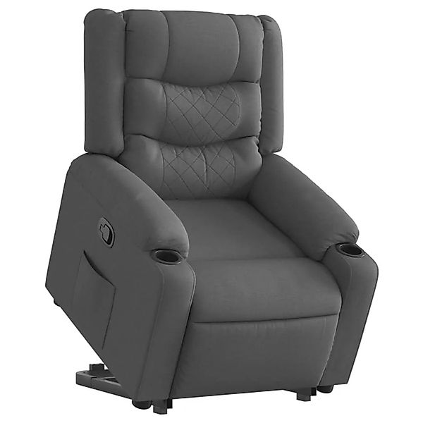 vidaXL Relaxsessel mit Aufstehhilfe Dunkelgrau Stoff 3206574 günstig online kaufen