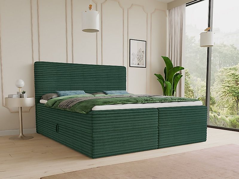 Sofnet Boxbett Mollo (mit zwei Bettkästen, Bonell-Matratze und Topper), Dop günstig online kaufen